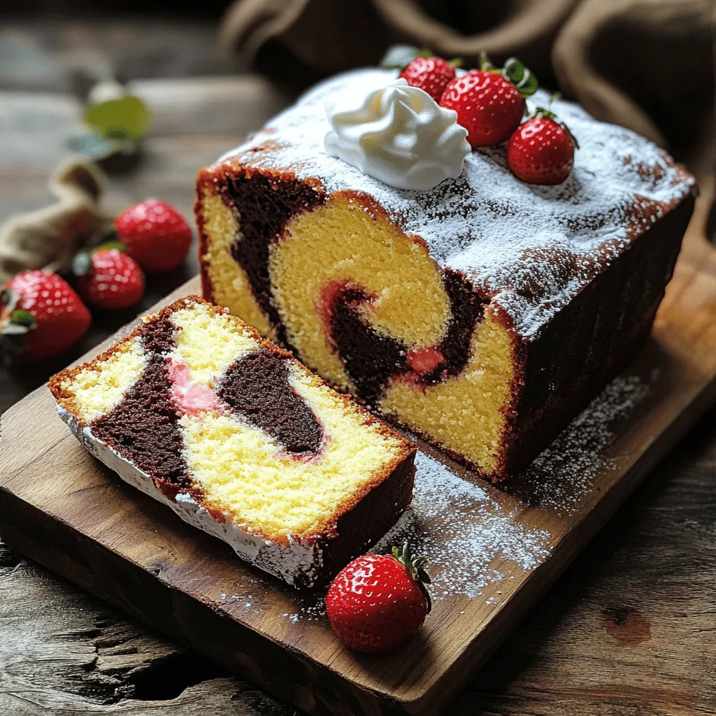 Neapolitan Pound Cake Flavorful and Easy Recipe