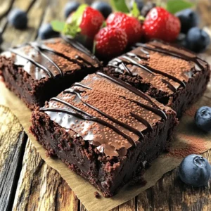 To make Fudgy Cottage Cheese Protein Brownies, gather these key ingredients: - 1 cup cottage cheese (preferably low-fat) - 1/2 cup unsweetened cocoa powder - 1/2 cup almond flour - 1/2 cup honey or maple syrup - 1/4 cup coconut oil, melted - 2 large eggs - 1 teaspoon vanilla extract - 1/2 teaspoon baking powder - 1/4 teaspoon salt For a twist on these brownies, consider adding: - 1/4 cup dark chocolate chips - Chopped nuts like walnuts or pecans - A sprinkle of sea salt on top - A dash of cinnamon for warmth - Cottage cheese provides protein and calcium. It helps to build muscle and keeps you full. - Cocoa powder is rich in antioxidants and can improve heart health. It adds a rich chocolate flavor. - Almond flour is gluten-free and high in healthy fats. It offers a nutty taste and moist texture. - Honey or maple syrup serve as natural sweeteners. They add flavor without refined sugars. - Coconut oil contains healthy fats that can boost energy. It also helps keep the brownies moist. - Eggs add protein and help bind all the ingredients together. They contribute to the texture. - Vanilla extract enhances the flavor and makes the brownies taste richer. - Baking powder helps the brownies rise, giving them a light texture. - Salt balances the sweetness and enhances all the flavors. Using these ingredients, you create a delicious and healthy treat. You can find the full recipe for Fudgy Cottage Cheese Protein Brownies to guide you through the process. First, gather all your ingredients. You will need: - 1 cup cottage cheese (preferably low-fat) - 1/2 cup unsweetened cocoa powder - 1/2 cup almond flour - 1/2 cup honey or maple syrup - 1/4 cup coconut oil, melted - 2 large eggs - 1 teaspoon vanilla extract - 1/2 teaspoon baking powder - 1/4 teaspoon salt - Optional: 1/4 cup dark chocolate chips Make sure you measure everything correctly. This helps your brownies turn out great. Preheat your oven to 350°F (175°C). This ensures even baking. Line an 8x8-inch pan with parchment paper. Leave some paper hanging over the edges. This will help you lift the brownies out later. Now, it’s time to mix. In a large bowl, add the cottage cheese, melted coconut oil, honey or maple syrup, eggs, and vanilla extract. Blend these ingredients until they are smooth and creamy. An immersion blender works well for this. If you don’t have one, a food processor is great too. In another bowl, whisk together the cocoa powder, almond flour, baking powder, and salt. Make sure there are no lumps. Once mixed, gradually fold the dry ingredients into the wet mixture. Stir gently until just combined. If you want, you can add dark chocolate chips at this point for extra fudginess. Pour the batter into your prepared baking pan. Spread it out evenly. Bake the brownies for 20-25 minutes. Check them with a toothpick. If it comes out mostly clean, they’re done. A few crumbs on the toothpick are fine. Let the brownies cool in the pan on a wire rack for about 10-15 minutes. Use the parchment paper to lift them out. Allow them to cool completely before slicing them into squares. Enjoy your fudgy cottage cheese protein brownies as a tasty treat! For the full recipe, check the section above. To get that perfect fudgy texture, use low-fat cottage cheese. It adds moisture without extra fat. Blend it well with the other wet ingredients. This gives your brownies a smooth base. Don't overmix when adding dry ingredients. Stir just until combined. This keeps the brownies dense and fudgy. A common mistake is using too much flour. This can make brownies dry instead of fudgy. Always measure your almond flour carefully. Another mistake is not checking the oven temperature. An oven that’s too hot can dry out the brownies. Use an oven thermometer for accuracy. Lastly, avoid opening the oven door while baking. This can cause uneven baking. For extra flavor, add a teaspoon of coffee or espresso powder. This deepens the chocolate taste. You can also mix in dark chocolate chips for richer flavor. If you want a bit of crunch, add chopped nuts. For a fruity twist, mix in some berries. These small changes can make your brownies even better. For the full recipe, check out the complete guide above! {{image_2}} You can make these brownies gluten-free by using gluten-free flour. Almond flour is a great choice here. It adds a nutty taste and keeps the brownies moist. Just replace the regular flour with an equal amount of almond flour. You can also check for certified gluten-free oats if you want to add a bit of texture. To make these brownies vegan, swap the eggs for flax eggs. Mix one tablespoon of ground flaxseed with three tablespoons of water. Let this sit for five minutes to thicken. You can also use maple syrup instead of honey. This keeps the brownies sweet and sticky while making them plant-based. Feel free to get creative with flavors! Adding nuts can make these brownies even more delightful. Chopped walnuts or pecans add a nice crunch. You can also sprinkle in some spices, like cinnamon or chili powder, for a unique twist. For a chocolate boost, toss in dark chocolate chips. They melt beautifully and create a gooey texture. For more ideas, check out the Full Recipe. To keep your Fudgy Cottage Cheese Protein Brownies fresh, store them in an airtight container. This will help maintain their moisture and texture. Place parchment paper between layers to prevent sticking. If you have more brownies than you can eat, it’s best to store them in the fridge for up to a week. Freezing brownies is easy and a great way to enjoy them later. First, let the brownies cool completely. Then, slice them into squares. Wrap each piece tightly in plastic wrap or foil. Place the wrapped brownies in a freezer-safe bag or container. They can stay fresh for up to three months in the freezer. When you’re ready to enjoy them, just thaw them in the fridge overnight. If stored properly, the brownies have a shelf life of about a week in the fridge and three months in the freezer. For serving, enjoy them at room temperature or warm them slightly in the microwave. Pair with a scoop of ice cream or some fresh fruit for an extra treat. For a fun twist, drizzle some melted dark chocolate on top before serving. These ideas add flavor and make your brownies look stunning! If you're ready to make these delicious brownies, check out the Full Recipe. Yes, you can! If you don’t have cottage cheese, try Greek yogurt. It adds creaminess and protein. For a dairy-free option, use silken tofu. Blend it well to get a smooth texture. Each substitute will change the flavor a bit, so keep that in mind. To lower the sugar, use less honey or maple syrup. You can also swap it for a sugar substitute like stevia or monk fruit. Just remember to check the conversion rates on the package. Another option is to add more cocoa powder, which adds richness without extra sugar. These brownies pack a punch in protein! Each brownie has about 5-6 grams of protein. This amount may vary based on the cottage cheese brand you use. It makes them a great post-workout treat or a nutritious snack. Absolutely! These brownies are perfect for meal prep. You can bake a batch and store them in the fridge. They last for about a week. Just cut them into squares and pack them in containers. They make a quick grab-and-go snack for busy days. You can serve these brownies in many ways. Dust them with cocoa powder for a simple look. Drizzle melted dark chocolate on top for a fancy touch. Add fresh berries for color and extra flavor. Pair them with a glass of cold almond milk for a delicious treat. Check out the Full Recipe for more ideas! In this guide, we explored how to make fudgy cottage cheese protein brownies. We covered the key ingredients, step-by-step instructions, and helpful tips. You learned about variations for different diets and how to store your brownies for later. Remember, small changes can boost flavor and texture. With this knowledge, you can bake brownies that taste great and are good for you. Enjoy your baking journey and savor each bite!