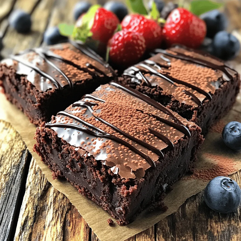 Fudgy Cottage Cheese Protein Brownies Delightful Treat