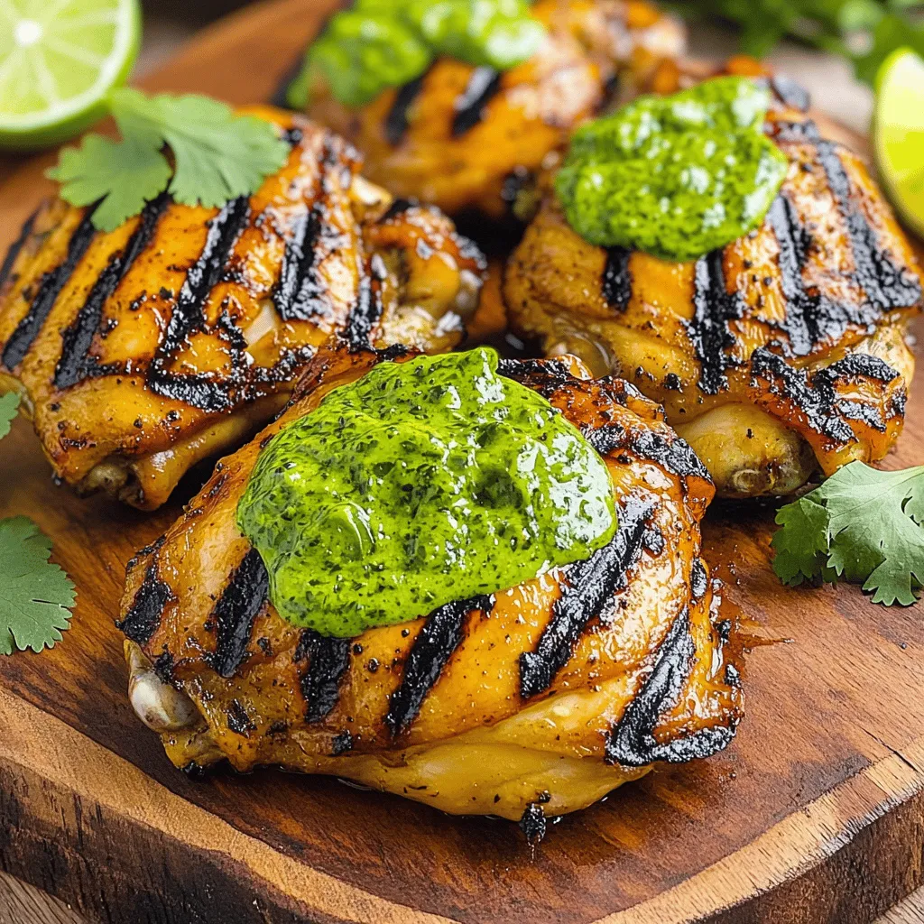 Peruvian Grilled Chicken with Creamy Green Sauce Savory Delight