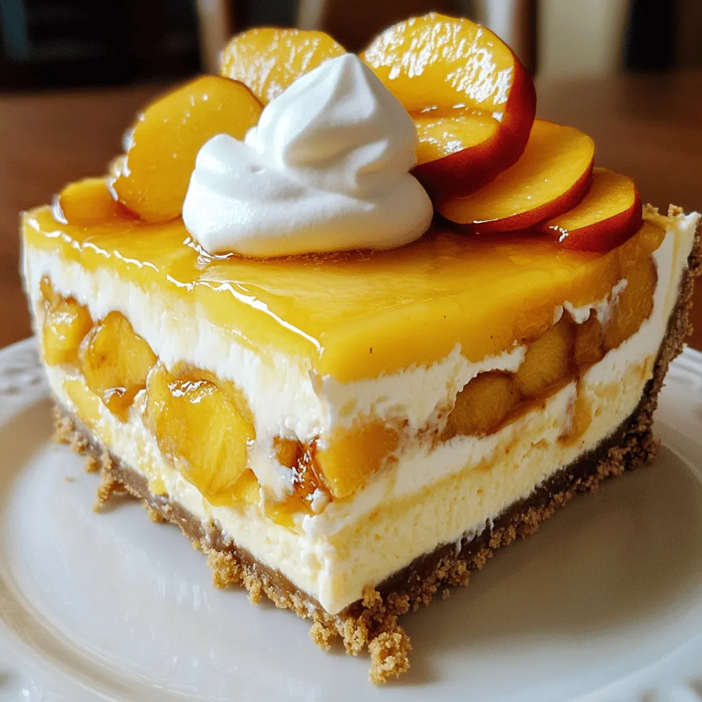 Roasted Peach Cobbler Cheesecake Divine Dessert Delight