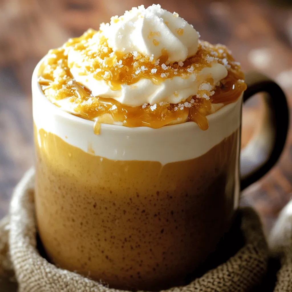 Salted Caramel Brûlée Latte Irresistible Flavor Boost