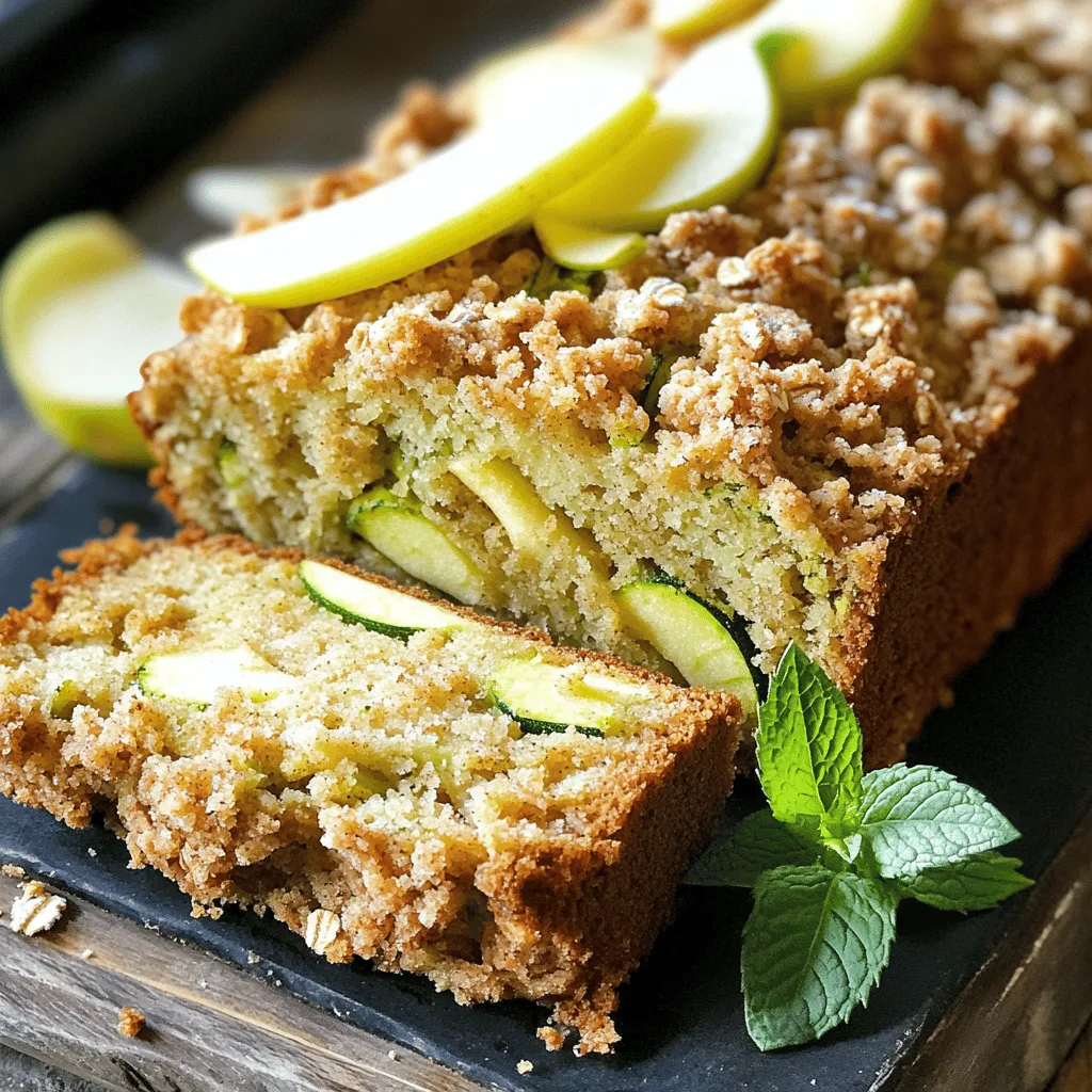 Zucchini Apple Crumb Bread Delightful and Simple Recipe