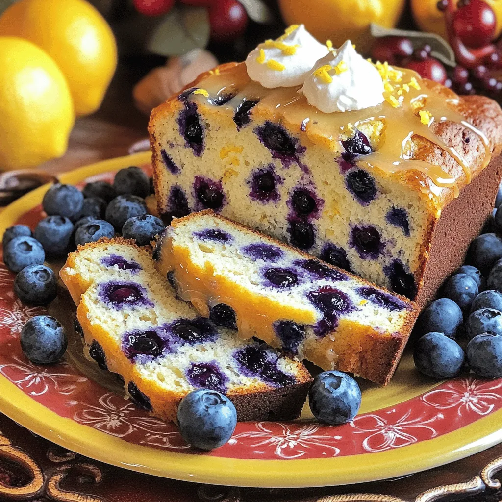 Lemon Blueberry Bread Delightful and Easy Recipe
