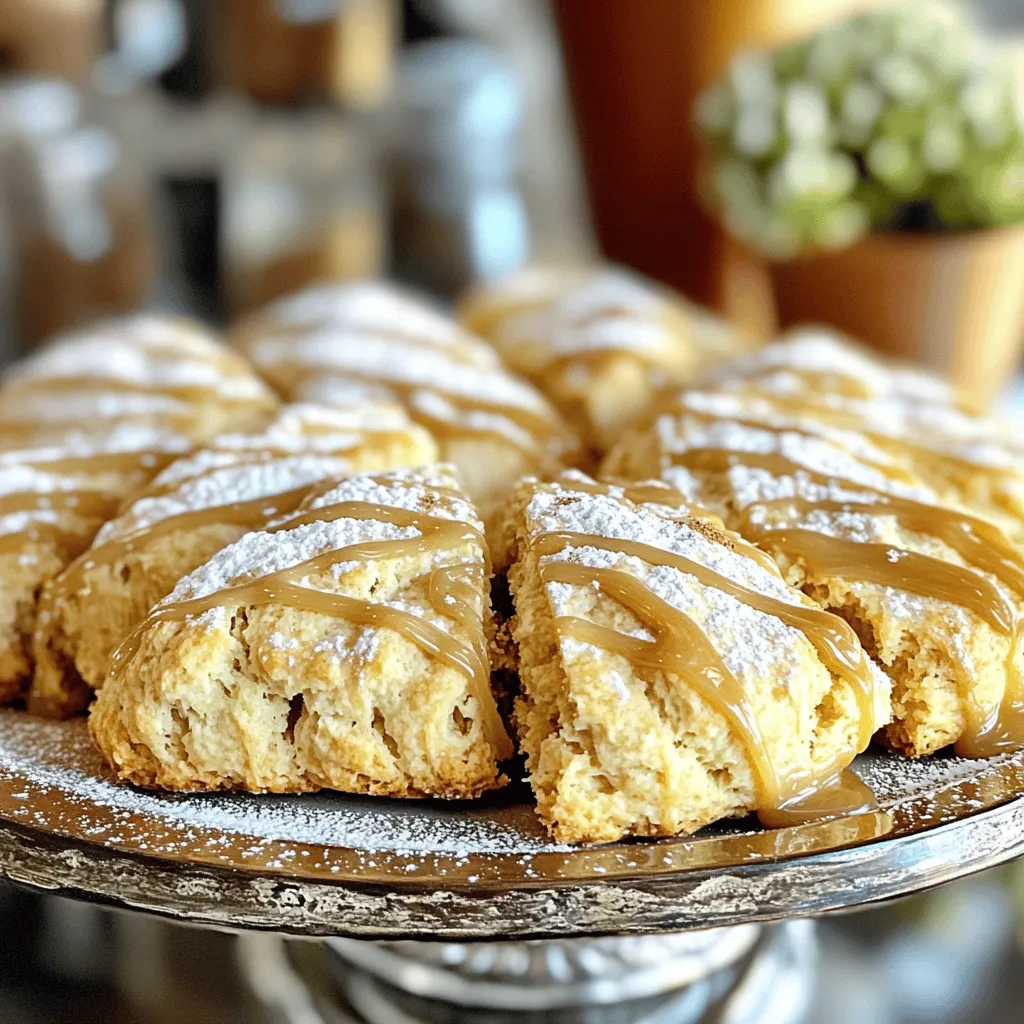 Homemade Chai Scones with Maple Chai Glaze Delight