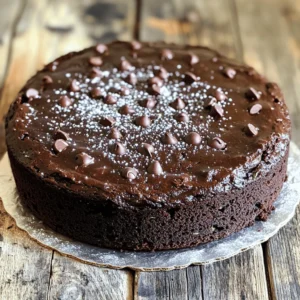 To make the Chocolate Zucchini Cake, you need these simple ingredients: - 1 box chocolate cake mix - 2 medium zucchinis, finely grated - 3 large eggs - 1 cup vegetable oil - 1 teaspoon vanilla extract - 1 cup granulated sugar - 1/2 cup semi-sweet chocolate chips (optional) - 1/2 teaspoon salt - 1 teaspoon baking powder - Powdered sugar for dusting (optional) These ingredients create a moist and rich cake. The zucchini adds moisture without changing the taste. You won’t even know it’s there! The chocolate cake mix makes it easy and quick to prepare. I love how versatile this recipe is. You can add nuts or chocolate chips for extra flavor. Make sure to use fresh zucchinis. They should be firm and shiny. This ensures the best flavor and texture. If you want a healthier option, you can use applesauce in place of oil. This swap keeps the cake moist and lowers the fat content. For the full recipe, check out the instructions above. Enjoy baking this treat that hides veggies in a delicious way! 1. First, preheat your oven to 350°F (175°C). This step is key for even baking. Next, grease and flour a 9x13 inch baking dish or two 9-inch round cake pans. This keeps the cake from sticking. 2. In a large bowl, mix the dry and wet ingredients. Add the chocolate cake mix, finely grated zucchini, eggs, vegetable oil, vanilla extract, granulated sugar, salt, and baking powder. Stir until just combined. Don’t overmix! This helps the cake stay light. 3. If you want more chocolate flavor, fold in the semi-sweet chocolate chips. This step is optional but highly recommended for chocolate lovers. 1. Once everything is mixed, pour the batter into the prepared pan. Make sure to spread it evenly. This helps the cake bake evenly. 2. Bake in the preheated oven for 30-35 minutes. To check if it’s done, insert a toothpick into the center. If it comes out clean, your cake is ready. 1. After baking, let the cake cool in the pan for 10 minutes. This helps it set. Then, transfer it to a wire rack to cool completely. 2. Once cooled, you can dust it with powdered sugar if you like. This adds a sweet touch before serving. Enjoy your delicious Chocolate Zucchini Cake! For the full recipe, check the earlier section. To make your chocolate zucchini cake great, the moisture level is key. Zucchini adds moisture. Grate it finely to mix well. Don’t forget to squeeze out extra water. This keeps the cake light and fluffy. If you skip this step, your cake might be too wet. To avoid a dense cake, mix just until combined. Over-mixing adds too much air and makes the cake tough. Use a gentle hand when stirring. Remember, lumps are okay! They will bake out. Greasing and flouring your pans properly is very important. Use a light layer of vegetable oil. Then, sprinkle flour all over. This helps the cake come out easily. You can also use parchment paper. This makes cleanup a breeze. Accurate oven temperature is a must. An oven that’s too hot can burn the cake. If it’s too cool, the cake can be gooey inside. Use an oven thermometer to check. Preheat your oven to 350°F as you prepare the batter. This ensures even baking for your chocolate zucchini cake. For the full recipe, check out the Chocolate Zucchini Delight section! {{image_2}} You can make your chocolate zucchini cake even more fun. Here are a few ways to add flavor: - Nuts: Chopped walnuts or pecans add a nice crunch. Mix in about 1 cup for great texture. - Other chocolate varieties: Try using white chocolate chips or dark chocolate chunks. These can give your cake a unique twist. - Frostings and glazes: You can use cream cheese frosting for a tangy taste. A simple chocolate glaze also works well. Just melt chocolate with a bit of butter for a rich finish. If you want to make your cake a bit healthier, here are some easy swaps: - Applesauce instead of oil: You can use 1 cup of unsweetened applesauce to replace the oil. This makes the cake moist and cuts down on fat. - Vegan alternatives for eggs: Use 1/4 cup of unsweetened applesauce or 1/4 cup of mashed banana for each egg. This works great and keeps it moist. These variations help you personalize your cake while keeping it delicious. You can find the full recipe above to get started! To keep your chocolate zucchini cake fresh, store it in an airtight container. If you have leftovers, let the cake cool completely first. This helps prevent sogginess. Place the cake in a container lined with parchment paper. This keeps the moisture in without making it too wet. If you have cut pieces, use plastic wrap to cover them or place them in a cake dome. This way, the cake stays soft and tasty for up to four days at room temperature. If you want to keep it longer, consider freezing it. You can freeze the chocolate zucchini cake for up to three months. To freeze, wrap the entire cake in plastic wrap. Then, put it in a freezer-safe bag. For individual slices, wrap each one in plastic. This helps keep them fresh. When you're ready to eat, remove the cake from the freezer. Let it thaw in the fridge overnight. If you need it fast, you can leave it on the counter for a few hours. Avoid microwave defrosting as it can affect the cake’s texture. Storing and freezing your cake properly helps keep it delicious for longer. For the full recipe, refer to the earlier section. Can I use other types of cake mix? Yes, you can use different cake mixes. Vanilla or spice cake mixes work well. Just keep the same amount of zucchini. The flavor will change, but it can still be delicious. How can I make this cake gluten-free? To make this cake gluten-free, use a gluten-free chocolate cake mix. Many brands offer good options. Just make sure to check the package for instructions specific to that mix. Can I serve this cake cold or warm? You can serve this cake warm or cold. Warm cake tastes great right out of the oven. Cold cake is also nice after chilling in the fridge. It’s a matter of personal choice! What are good pairings for chocolate zucchini cake? This cake pairs well with ice cream or whipped cream. Fresh fruit like strawberries or raspberries adds a nice touch too. A cup of coffee or tea also complements the rich chocolate flavor. What can I use instead of zucchini? If you want to replace zucchini, try using finely grated carrots or apples. Both will add moisture and a hint of sweetness. Just make sure to adjust the amount for a similar texture. Is there a substitute for vegetable oil? Yes, you can use melted coconut oil or applesauce. Both options keep the cake moist. If you want a lighter flavor, use canola oil or melted butter as alternatives. This blog post shared a simple chocolate zucchini cake recipe. We covered the needed ingredients, step-by-step instructions, and helpful tips. You learned about storage and variations to make it your own. In my view, this cake is a fun treat. It combines chocolate and veggies for something new. Enjoy baking and sharing this delightful cake!