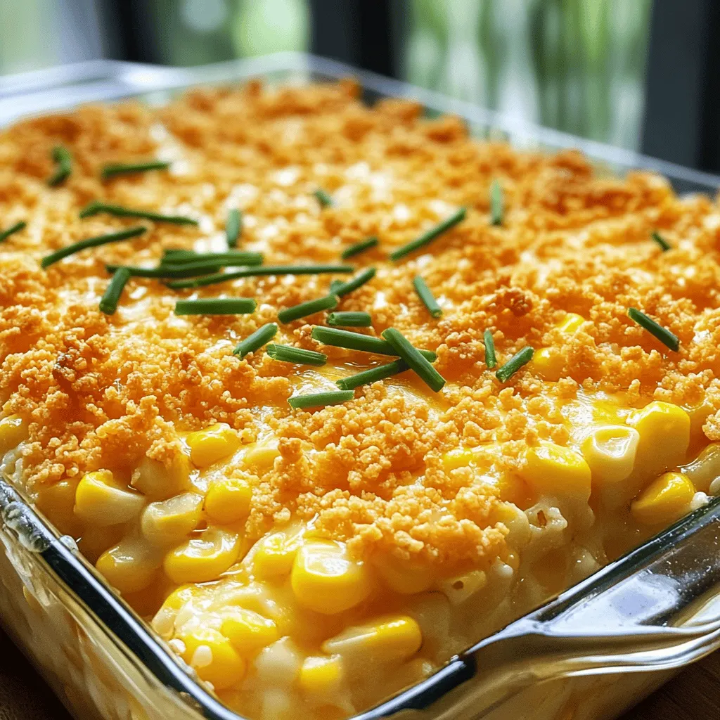 Honey-Glazed Corn Casserole Easy and Flavorful Dish