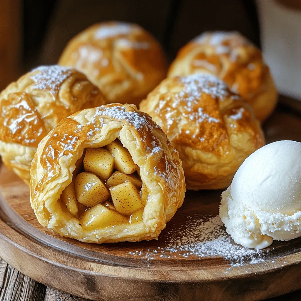 Air Fryer Apple Pie Bombs Delicious Dessert Treat