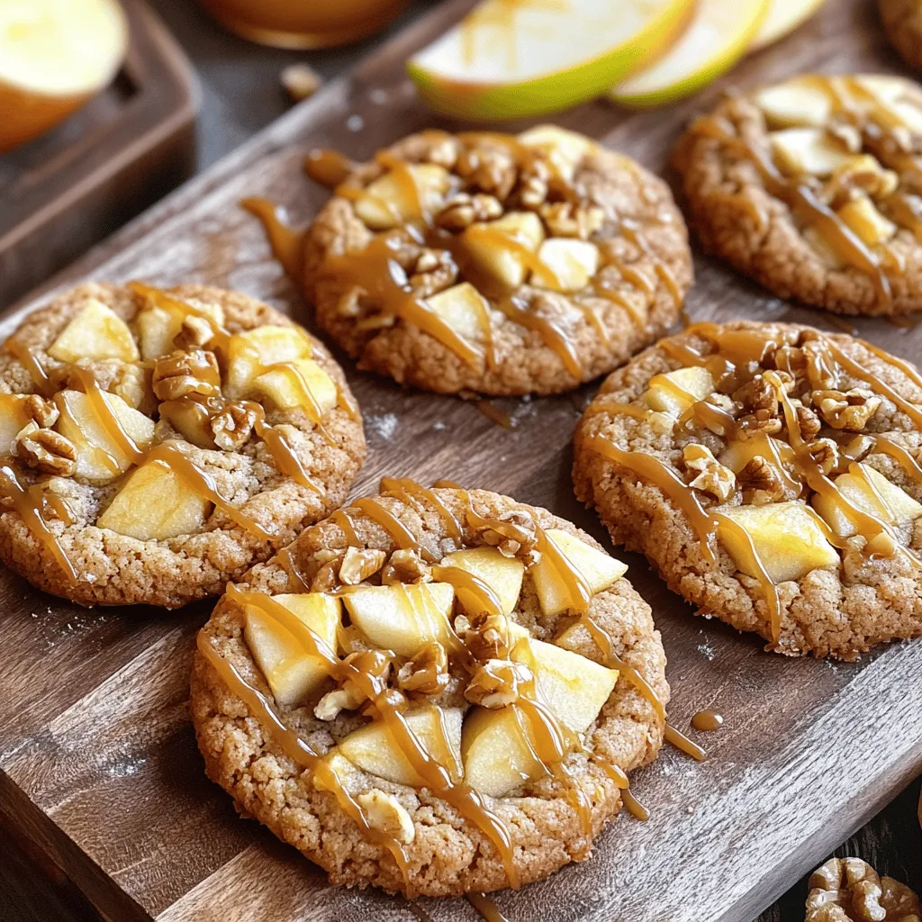 Caramel Apple Cookies from Scratch Delightful Treat