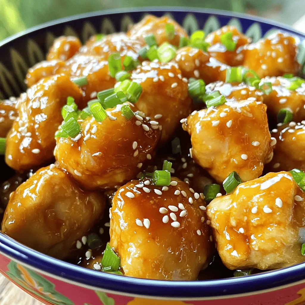 Honey Garlic Chicken Bites Savory and Simple Recipe
