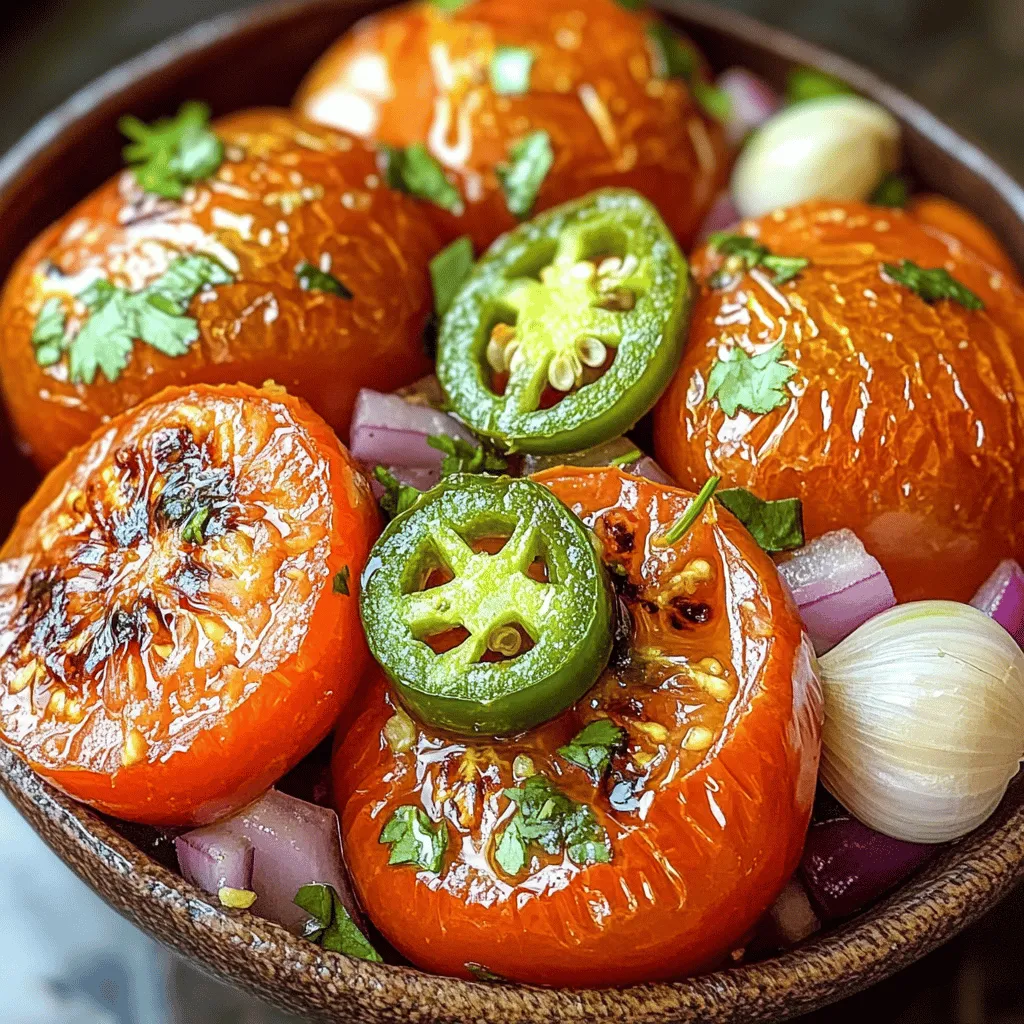 Roasted Tomato Salsa Bold and Flavorful Delight