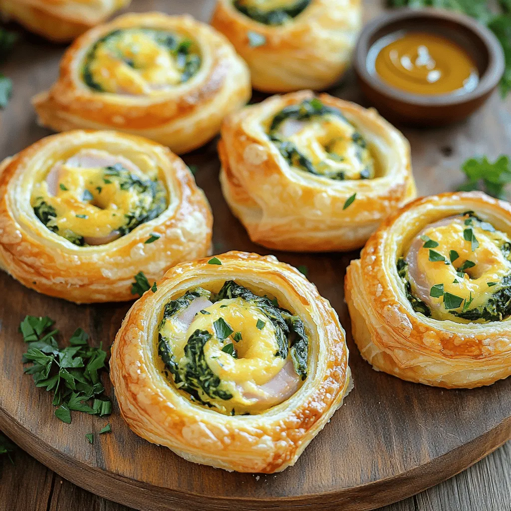Easy Baked Ham and Cheese Pinwheels Simple Delight
