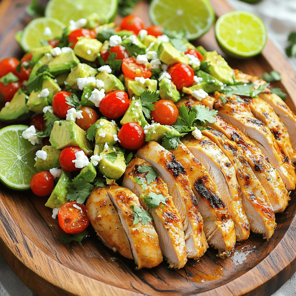 Fiesta Lime Chicken with Avocado Flavor Burst