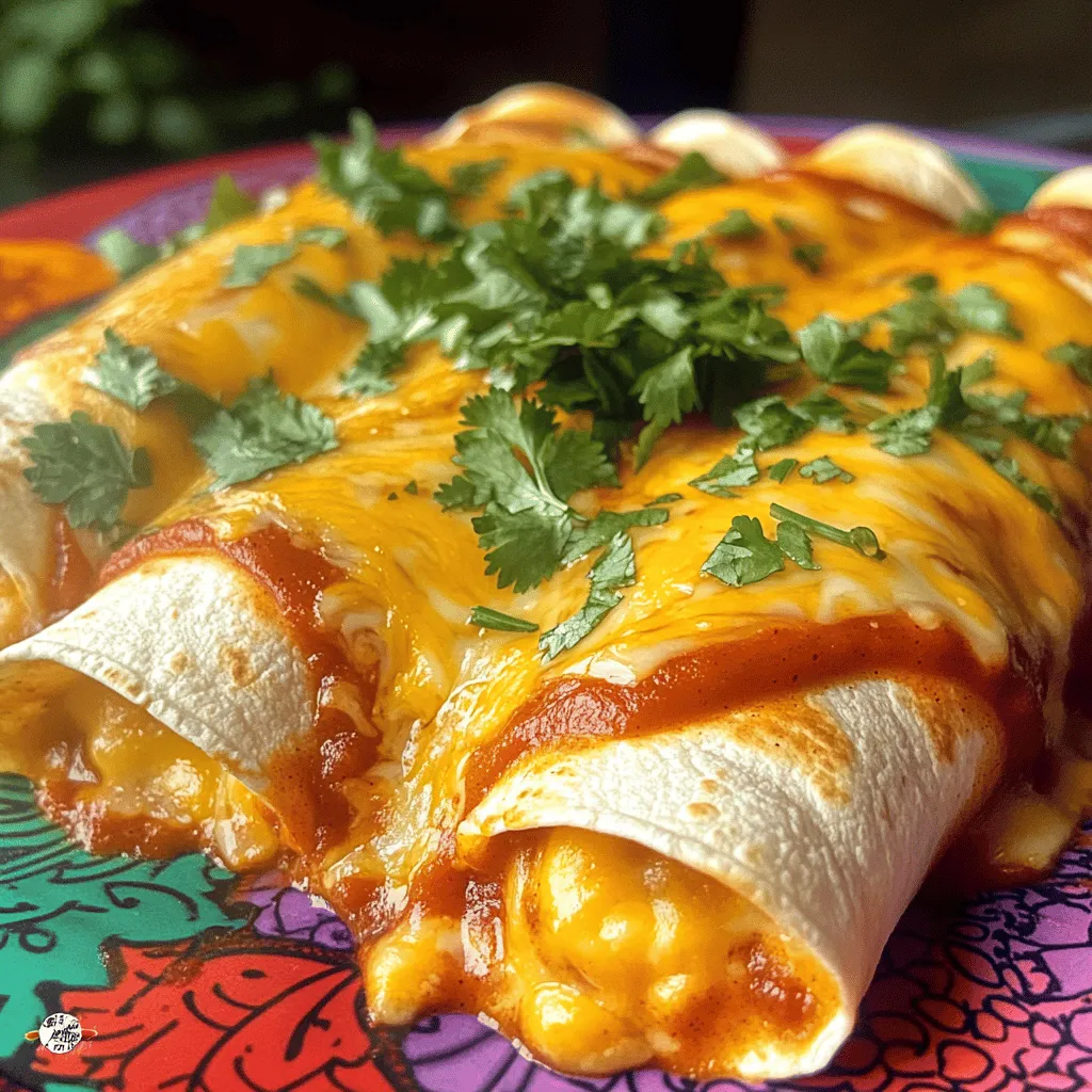 Cheese Enchiladas with Chili Gravy Easy Family Meal