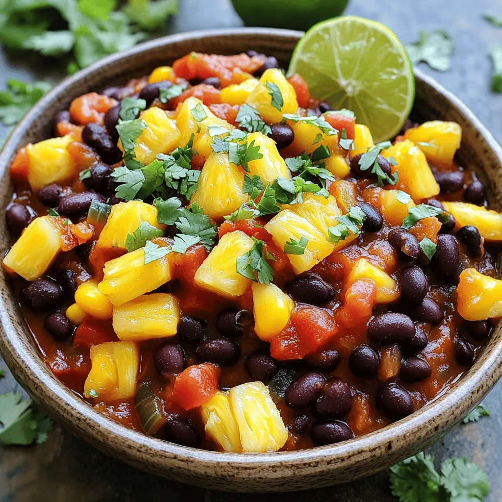 Sweet & Spicy Pineapple Chili Flavorful and Easy Recipe