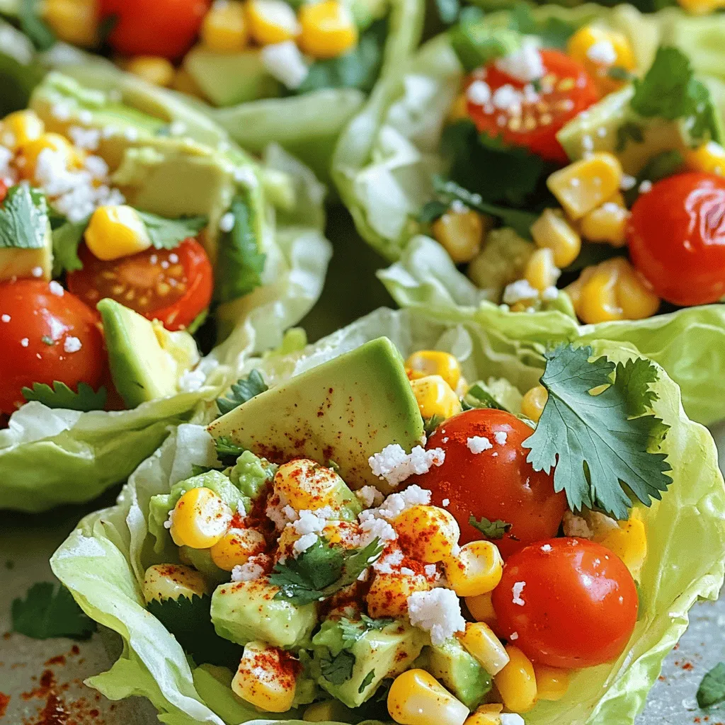 Street Corn Salad Cups Flavorful and Fun Appetizer