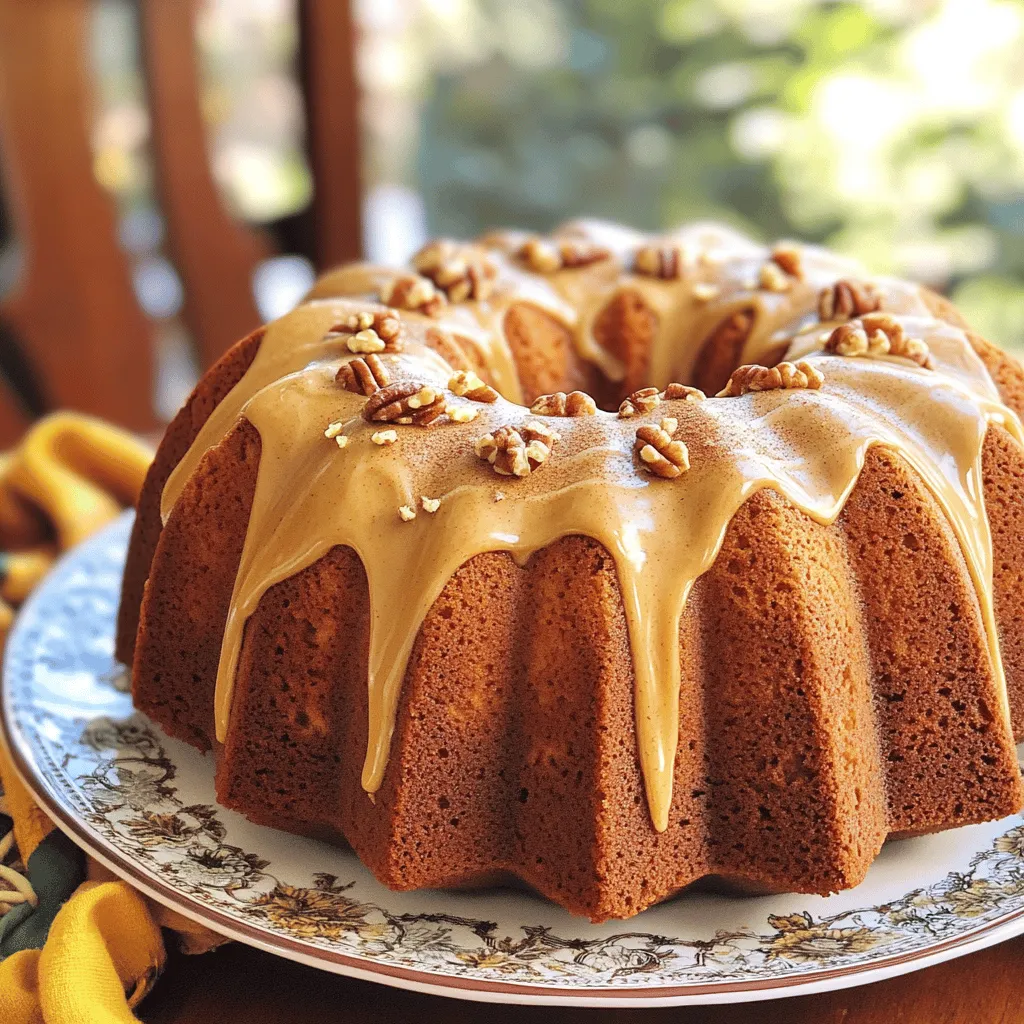 Spice Cake Bundt with Maple Frosting Delightful Recipe