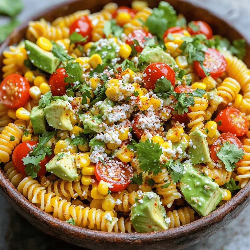 Mexican Street Corn Pasta Salad Flavorful and Fresh