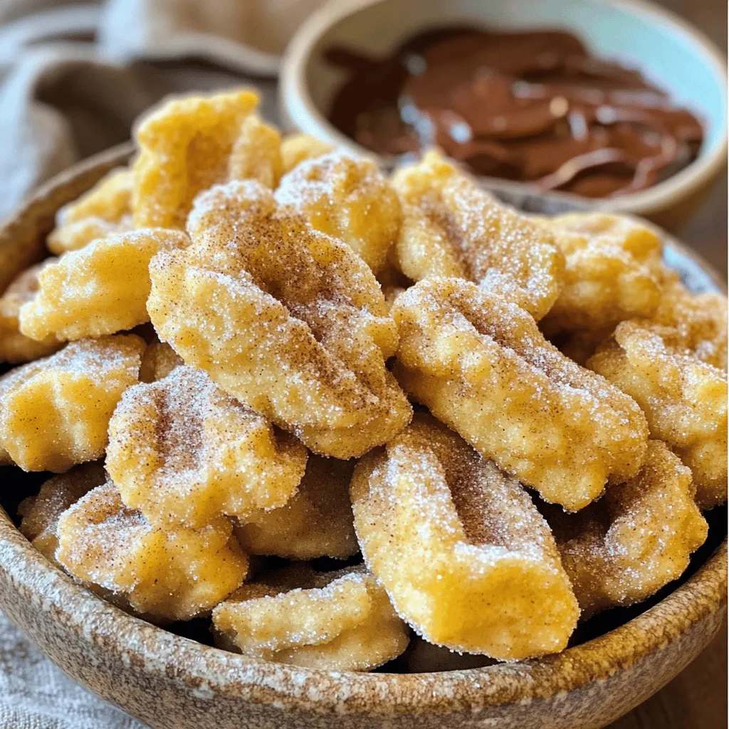 Easy Churro Bites with Nutella Delightfully Simple Snack