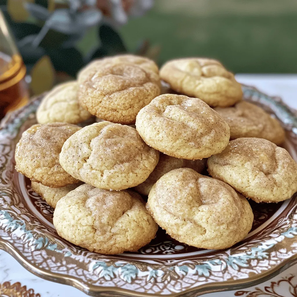 Maple Snickerdoodles Perfectly Soft and Chewy Cookies