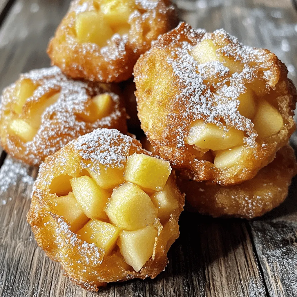 Air Fryer Apple Fritter Bites Quick and Tasty Treat