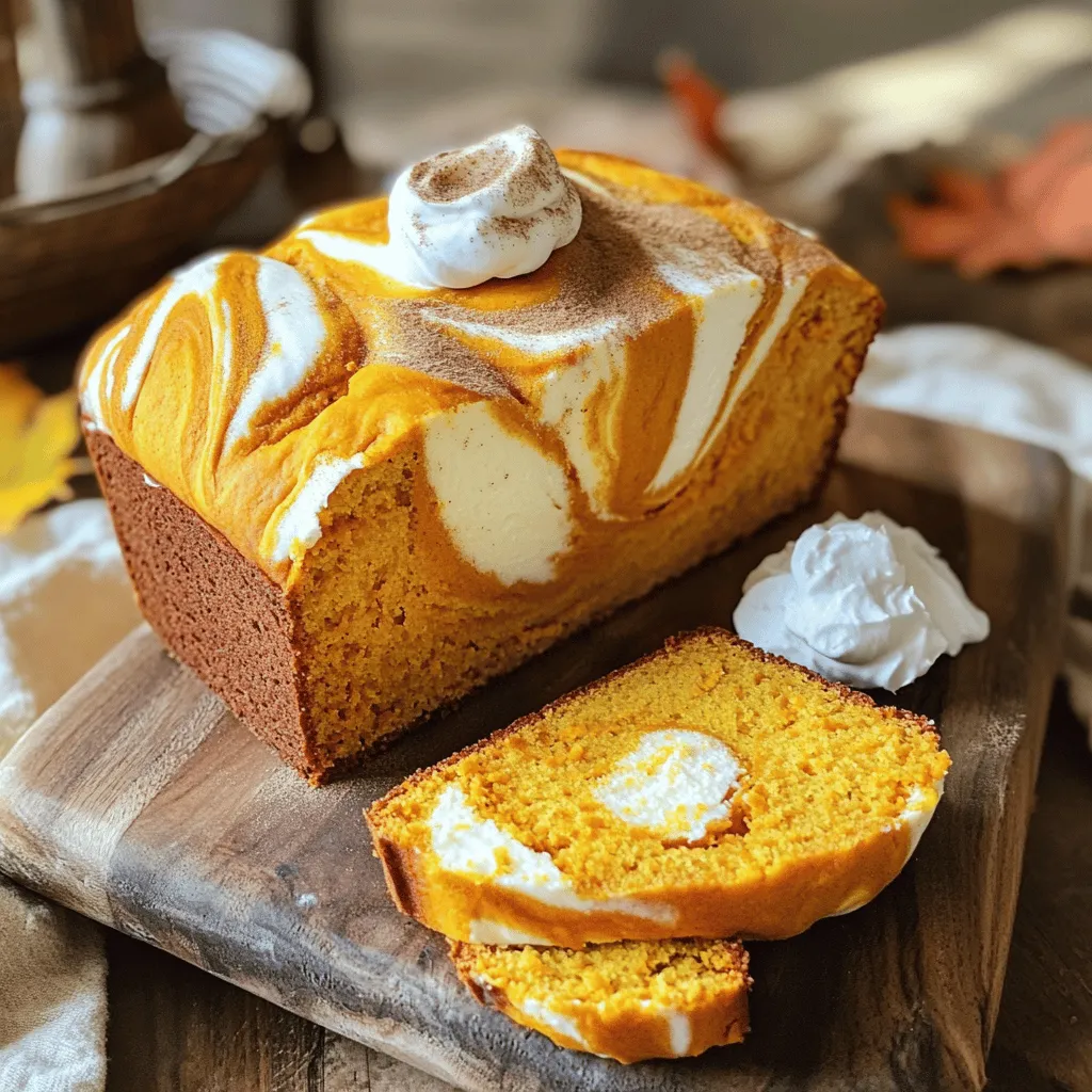 Pumpkin Cream Cheese Bread Delightful Fall Recipe