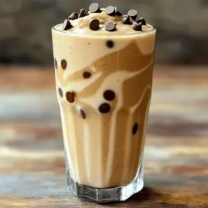 - 1 frozen banana - 1 cup unsweetened almond milk (or milk of choice) - 1 scoop vanilla protein powder - 2 tablespoons almond butter (or peanut butter) These four main ingredients form the base of your smoothie. The frozen banana gives it a thick and creamy texture. Unsweetened almond milk adds a nice, light flavor. The vanilla protein powder boosts the protein content, making it filling. Almond butter, or peanut butter, adds healthy fats and a rich taste. - 1 tablespoon maple syrup (or honey) - 1 teaspoon vanilla extract - A pinch of salt Maple syrup or honey adds just the right amount of sweetness. Vanilla extract enhances the flavor, making it taste like cookie dough. A pinch of salt balances the sweetness and brings out the flavors. - 2 tablespoons mini chocolate chips - Ice cubes (for thickness) Mini chocolate chips are a fun addition. They give that cookie dough feel. If you want a thicker smoothie, add a few ice cubes. This makes the texture even creamier and more satisfying. - Gather all ingredients for the smoothie. You will need: - 1 frozen banana - 1 cup unsweetened almond milk (or milk of choice) - 1 scoop vanilla protein powder - 2 tablespoons almond butter (or peanut butter) - 1 tablespoon maple syrup (or honey) - 1 teaspoon vanilla extract - A pinch of salt - 2 tablespoons mini chocolate chips - Ice cubes (optional, for a thicker texture) Make sure your banana is frozen. This helps the smoothie stay cool and thick. Measure each ingredient carefully to keep flavors balanced. - Combine all the prepared ingredients in a blender. Start with the liquid first. This helps the blades move freely. - Blend on high until smooth and creamy. If you want a thicker consistency, add a few ice cubes and blend again. The ice makes it extra cold and thick. You can stop blending when there are no lumps left. It should look creamy and inviting. - Pour the smoothie into a tall glass. The color should be rich and inviting. - Top with the reserved mini chocolate chips for added texture and visual appeal. This makes your smoothie look fancy! Serve right away with a straw or a spoon. Enjoy this tasty treat as a snack or meal! To get the best flavor, use ripe bananas. Ripe bananas are sweeter and creamier. They make your smoothie taste great without too much added sweetener. Look for bananas with brown spots; they are perfect. When choosing protein powder, pick a vanilla flavor. Make sure it has no added sugar. A good protein powder blends well and adds a smooth texture. Check the ingredient list for natural ingredients to ensure quality. You can swap almond butter for other nut butters. Peanut butter gives a stronger flavor. Cashew butter is creamier and softer. Try sunflower seed butter for a nut-free option. For milk, you can use any milk you like. Cow's milk works well, but almond milk is lighter. Oat milk gives a creamy texture too. You can even mix in some coconut milk for a tropical twist. Want to add more nutrients? Toss in a handful of spinach! It won’t change the taste much. You’ll get extra vitamins and minerals without losing flavor. Get your kids involved in making this smoothie. Let them add the ingredients to the blender. They can also help measure the nut butter. It’s a fun way to teach them about cooking. If the smoothie is too sweet, you can reduce the maple syrup. Start with less and taste it. You can also skip the chocolate chips or use fewer. This way, it still tastes good but is less sugary. {{image_2}} Protein plays a key role in our diet. It helps build and repair muscles. It also supports a healthy immune system. In smoothies, protein adds thickness and makes them filling. You can choose from various types of protein powder. Common options include whey, casein, and plant-based proteins. Whey protein digests quickly, while casein digests slowly. Plant-based proteins, like pea or rice, are great for vegans. Each type offers unique benefits, so choose one that fits your needs. Almond butter is a hero in this smoothie. It is packed with healthy fats, protein, and fiber. These nutrients support heart health and keep you full longer. Almond butter also contains vitamins and minerals like vitamin E and magnesium. Bananas add natural sweetness and creaminess. They are rich in potassium, which is great for muscle function. Plus, bananas provide energy and help regulate blood sugar. Together, these ingredients make your smoothie both tasty and nutritious. This smoothie has about 400 calories per serving. The exact number can change based on your choices. If you want to cut calories, you can reduce the almond butter or chocolate chips. You can also swap maple syrup for a lower-calorie sweetener. If you need more calories, add an extra scoop of protein powder or a tablespoon of nut butter. This way, you can tailor the smoothie to fit your dietary needs while still enjoying a delicious treat. To make a vegan version, swap some ingredients. Use plant-based protein powder. Almond butter works well, but you can try cashew or sunflower butter too. Instead of regular milk, use almond, soy, or oat milk. For sweetness, maple syrup is perfect. This keeps it vegan and tasty. You still get that cookie dough flavor without any animal products. Want to boost your smoothie? Add superfoods like chia seeds or flaxseeds. They pack a punch of fiber and omega-3s. Just one tablespoon can give your smoothie a healthy boost. You can also use protein-rich yogurt, like almond or coconut yogurt. This extra protein helps you feel full longer. It’s a great way to make your smoothie even better. Change your smoothie with the seasons! In the fall, add pumpkin puree and a sprinkle of cinnamon for a cozy flavor. In summer, toss in fresh berries or peaches to brighten it up. You can also switch the chocolate chips for fun flavors like mint or coconut. This way, you keep it fresh and exciting all year long! Yes, you can! If you don't have a banana, try using avocado. Avocado gives a creamy texture, just like banana. You can also use frozen mango or pear for sweetness. These fruits blend well and keep it smooth. To make your smoothie thicker, add more ice cubes. Ice gives a nice chill and makes it creamy. You can also add a bit more almond butter. This will boost the thickness and flavor. If you want a richer taste, try adding Greek yogurt. Just blend it all well until it's thick and smooth. Yes, this smoothie is great for meal prep! You can make it the night before. Just store it in an airtight container. It stays good in the fridge for about 24 hours. If it separates, just give it a quick shake or stir before drinking. Enjoy it fresh for the best taste! In this blog post, I covered how to make a delicious protein smoothie. We explored essential, optional, and flavor-enhancing ingredients. You learned step-by-step instructions for blending and serving your smoothie. I also shared tips on customizing it and understanding its health benefits. These smoothies can be fun to make and tasty to drink. Enjoy experimenting with flavors and ingredients that work for you!