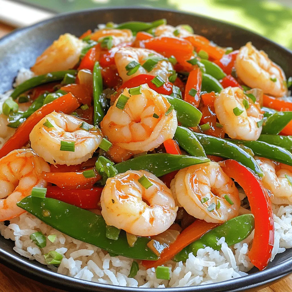 Garlic Ginger Shrimp Stir-Fry Quick and Flavorful Meal