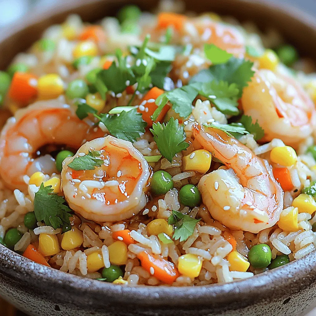 Honey Garlic Shrimp Fried Rice Easy and Flavorful Meal