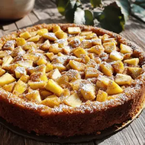 To make the Cinnamon Apple Cake, gather these key items: - 2 cups all-purpose flour - 1 ½ teaspoons baking powder - 1 teaspoon baking soda - ½ teaspoon salt - 1 teaspoon ground cinnamon - ½ teaspoon nutmeg - ¾ cup unsalted butter, softened - 1 cup brown sugar, packed - ½ cup granulated sugar - 3 large eggs - 1 teaspoon vanilla extract - 1 cup buttermilk - 2 cups apples, peeled, cored, and diced (about 2 medium apples) - 1 tablespoon lemon juice - ½ cup chopped walnuts or pecans (optional) - 1 tablespoon granulated sugar (for topping) You can add a few items for extra flavor or texture: - ½ cup chopped walnuts or pecans - A sprinkle of powdered sugar for garnish - A scoop of vanilla ice cream on the side If you have dietary needs, consider these swaps: - For a gluten-free option, use a gluten-free flour mix. - To make it dairy-free, swap buttermilk for almond or oat milk with a splash of vinegar. - For a vegan cake, replace eggs with flax eggs or applesauce and use plant-based butter. These choices help everyone enjoy this tasty cake! 1. First, preheat your oven to 350°F (175°C). Grease and flour a 9x13-inch baking pan. This helps the cake not stick. 2. In a medium bowl, mix the dry ingredients. Whisk together 2 cups of flour, 1 ½ teaspoons of baking powder, 1 teaspoon of baking soda, ½ teaspoon of salt, 1 teaspoon of cinnamon, and ½ teaspoon of nutmeg. Set this aside. 3. In a large bowl, cream together ¾ cup of softened butter, 1 cup of brown sugar, and ½ cup of granulated sugar. Mix until it is light and fluffy, about 3 to 4 minutes. 4. Add 3 large eggs one at a time to the mixture. Mix well after each egg. Stir in 1 teaspoon of vanilla extract. 5. Gradually add the dry ingredients to the butter mixture. Alternate with 1 cup of buttermilk. Start and end with the dry mix. Stir until just combined. 6. In another bowl, toss 2 cups of peeled, cored, and diced apples with 1 tablespoon of lemon juice. If you like, add ½ cup of chopped walnuts or pecans. Gently fold this apple mix into the batter. 7. Pour the cake batter into your prepared pan. Smooth the top with a spatula. 8. Sprinkle 1 tablespoon of granulated sugar on top of the batter. This will make a sweet crust. 9. Bake in the oven for 35 to 40 minutes. Check with a toothpick. If it comes out clean, the cake is done. 10. Once baked, take the cake out of the oven. Let it cool in the pan for about 10 minutes. 11. Carefully transfer the cake to a wire rack to cool completely. 12. Serve the cake warm or at room temperature. For a treat, dust it with powdered sugar or add a scoop of vanilla ice cream. To make your cake perfect, follow these tips: - Measure ingredients carefully. Use the right tools for dry and wet ingredients. - Room temperature eggs and butter mix better into the batter. Set them out before you start. - Don’t overmix the batter. Mix until just combined for a light cake. - Check your oven temperature. An oven thermometer can help ensure accurate baking. Avoid these common slip-ups for the best results: - Skipping the lemon juice. It helps keep apples fresh and bright. - Not greasing the pan well. This can cause your cake to stick. - Opening the oven door too soon. This lets out heat and can cause sinking. - Baking too long. Keep an eye on the cake. Use a toothpick to check doneness. Add these ideas to boost flavor: - Add a pinch of salt to balance the sweetness. It enhances all the flavors. - Try different spices. A bit of ginger or allspice can add depth. - Mix in some raisins or cranberries. They add a nice chew and sweetness. - Top with whipped cream or cream cheese frosting. It pairs well with the warm cake. {{image_2}} To make this cake gluten-free, swap out the all-purpose flour. Use a gluten-free flour blend instead. Many blends work well in baking. Just ensure it has xanthan gum for the right texture. Follow the same steps in the recipe. Your cake will still be moist and tasty! For a vegan version, you can replace the eggs. Use a flaxseed meal instead: combine 1 tablespoon of flaxseed with 2.5 tablespoons of water. Let it sit for a few minutes to thicken. Swap the buttermilk for almond milk or any plant milk. Use coconut oil instead of butter for a rich flavor. This cake will still rise beautifully. You can change the spices for new flavors. Try cardamom or ginger for a unique twist. Add cocoa powder for a chocolatey version. You can also mix in dried fruits like cranberries or raisins for added sweetness. Experiment with citrus zest to brighten up the taste. Each change gives a new twist to the classic cake! After your cake cools, store it in an airtight container. This keeps it fresh. You can also wrap it in plastic wrap, then in foil. Place it at room temperature for up to three days. For longer storage, move it to the fridge. It can last up to a week in the fridge. Just remember, it might get a bit dry over time. To enjoy your cake warm, preheat your oven to 350°F (175°C). Place slices on a baking sheet. Cover them loosely with foil to keep moisture. Heat for about 10-15 minutes. This keeps the cake soft and tasty. You can also use a microwave. Heat a slice for about 15-20 seconds. Check to ensure it doesn't get too hot. Freezing is a great option for longer storage. First, let the cake cool completely. Then, wrap slices in plastic wrap. After that, place them in a freezer bag. Remove as much air as possible to prevent freezer burn. You can freeze the cake for up to three months. When ready to eat, thaw it in the fridge overnight. Reheat as mentioned above for the best taste. Yes, you can use many apple types. Granny Smith apples add tartness, while Fuji apples bring sweetness. You can mix different apples for a unique taste. Experiment with your favorite apples to find the best flavor. Each type has its own texture, which can change how the cake turns out. If your cake is dry, you have options. First, check your baking time. Overbaking can dry out the cake. Next, add a simple syrup. Mix equal parts sugar and water, boil, and brush it on. You can also serve the cake with whipped cream or ice cream. This adds moisture and flavor. To make the cake healthier, consider these swaps. Use whole wheat flour instead of all-purpose flour. This adds fiber and nutrients. You can replace some butter with unsweetened applesauce. This keeps moisture and cuts fat. Lastly, reduce sugar by using a sugar substitute or less brown sugar. These changes help you enjoy a guilt-free treat! This blog post shared easy steps to make a delicious cinnamon apple cake. You learned about key ingredients, how to bake, and tips for great results. We also discussed fun variations for different diets and how to store your cake. As you bake, remember to enjoy the process. Each step leads to a warm, tasty treat. With this guide, you’ll impress family and friends with your baking skills. Now, it’s time to get started on your cake adventure!