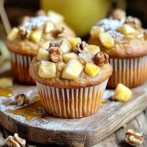 To make Brown Butter Apple Muffins, gather these key items: - 1/2 cup unsalted butter - 1 cup all-purpose flour - 1/2 cup whole wheat flour - 1 teaspoon baking soda - 1/2 teaspoon baking powder - 1/4 teaspoon salt - 1 teaspoon ground cinnamon - 1/2 cup brown sugar, packed - 1/4 cup granulated sugar - 2 large eggs - 1 teaspoon vanilla extract - 1 cup apples, peeled and diced (about 1 medium apple) - 1/4 cup apple cider (or milk) These ingredients create a soft, flavorful muffin. The mix of flours adds depth. The brown butter gives a nutty taste that pairs well with apples. You can boost your muffins with these fun extras: - 1/2 cup walnuts or pecans, chopped - Dried cranberries or raisins - A sprinkle of nutmeg or ginger These add-ins enhance the flavor and crunch. Nuts offer a nice texture. Dried fruits give sweetness and chewiness. Having the right tools makes baking easier. Here’s what you’ll need: - A saucepan for browning butter - Two mixing bowls - A whisk for mixing - A spatula for folding the batter - A muffin tin - Paper liners or non-stick spray Using good equipment helps you get the best results. A sturdy whisk and spatula make mixing simple. A good muffin tin ensures even baking. To make brown butter, start with unsalted butter. Place it in a saucepan over medium heat. Watch the butter closely as it melts. Stir often to keep it from burning. After a few minutes, it will start to foam. This is normal! Keep stirring until it turns a golden brown. You will know it is ready when it smells nutty. This process takes about 5-7 minutes. Once done, remove it from the heat and let it cool slightly. While the butter cools, grab a large bowl. In this bowl, mix all-purpose flour, whole wheat flour, baking soda, baking powder, salt, and ground cinnamon. Use a whisk to combine these dry ingredients well. In another bowl, combine brown sugar, granulated sugar, and warm brown butter. Stir until the mixture is smooth. Allow it to cool for a few minutes. Then, add in two large eggs and vanilla extract. Whisk everything together until it is well combined. Now, slowly add the dry mix to the wet mix. Use a spatula to fold the ingredients gently. Be careful not to overmix; a few lumps are okay! Next, fold in the diced apples and nuts if you want some crunch. Preheat your oven to 350°F (175°C). Line a muffin tin with paper liners. Spoon the batter into each cup, filling them about two-thirds full. Bake the muffins for 18-20 minutes. Check with a toothpick; it should come out clean. Let them cool in the tin for 5 minutes before moving them to a wire rack. Enjoy the warm muffins! To brown butter, use a light-colored saucepan. This lets you see the color change. Start by melting the unsalted butter over medium heat. Stir it often to prevent burning. After about 5-7 minutes, the butter will turn golden brown. It should smell nutty and rich. Remove it from heat right away. Let it cool slightly before using it in your mix. This step adds a deep flavor. Baking can be tricky. Here are some tips to help you succeed. First, measure your ingredients carefully. Use a kitchen scale for accuracy. Second, don’t overmix the batter. This can make your muffins tough. Mix just until combined. Third, check your oven temperature with a thermometer. Ovens can vary in heat. Finally, always use fresh ingredients, like baking soda and spices, for the best flavor. Spices can make your muffins pop. Ground cinnamon is a must, but you can add more. Try nutmeg or ginger for warmth. You can even use a pinch of cardamom for a unique twist. If you enjoy fresh herbs, consider adding a bit of rosemary or thyme. These will give your muffins a fresh taste. Just remember, a little goes a long way! {{image_2}} You can easily make these muffins gluten-free. Use 1 ½ cups of gluten-free flour mix instead of all-purpose and whole wheat flour. This mix often has the right blend of flours and starches. Check if it includes xanthan gum. If not, add 1 teaspoon for better texture. The muffins will still taste great, and you won't miss the gluten. Feel free to swap apples for other fruits. Try ripe pears or juicy peaches in the fall. In summer, use fresh berries like blueberries or raspberries. Always peel and chop the fruit into small pieces. This way, they blend well into the batter. Each fruit brings its own flavor, making the muffins exciting every season. Nuts add crunch and flavor to your muffins. Walnuts and pecans work well, but you can experiment. Try adding almond slices for a sweet touch. Sunflower seeds or pumpkin seeds also add a nice crunch and boost nutrition. Mix in about ½ cup of whatever you choose. Just remember to chop larger nuts to keep everything even. To keep your muffins fresh, store them in an airtight container. Place them at room temperature. They stay good for up to three days. If you want to store them longer, the fridge is an option. Just know that they may get a bit dry. Freezing is a great way to save muffins for later. Let the muffins cool completely. Then, wrap each one in plastic wrap. Place the wrapped muffins in a freezer bag. They can last for up to three months. When you’re ready to enjoy, just take one out to thaw. To make your muffins taste fresh again, reheat them in the oven. Preheat your oven to 350°F (175°C). Place the muffins on a baking sheet. Heat them for about 5-10 minutes. You can also use the microwave. Just heat for 15-20 seconds. Enjoy your warm, tasty muffins! Yes, you can use other types of flour. For a gluten-free option, try almond or coconut flour. You can mix these with a gluten-free blend. Just remember that each flour has a different taste and texture. Whole wheat flour adds a nutty flavor and more fiber. If you want lighter muffins, stick with all-purpose flour. You can also use oat flour, but it may change the muffin's texture. To make these muffins healthier, you can substitute some ingredients. Use applesauce instead of butter for moistness. This will cut down on fat. Also, try using less sugar or swapping in honey or maple syrup. You can even add flaxseed meal for extra fiber. Replace some of the all-purpose flour with whole wheat flour to boost nutrition. To prevent muffins from sticking, use paper liners in your muffin tin. They make it easy to remove muffins. If you don't have liners, grease the tin well with butter or non-stick spray. You can also dust the greased cups with flour, which helps muffins slide out easily. Let the muffins cool in the tin for a few minutes before removing them to avoid breakage. In this article, we covered how to make tasty brown butter apple muffins. We discussed the key ingredients and optional add-ins. You learned step-by-step instructions, helpful tips, and ways to vary the recipe. We also shared storage tips to keep your muffins fresh. Baking can be fun and rewarding. I hope you feel inspired to try these muffins soon. Enjoy creating delicious treats for yourself and your loved ones!