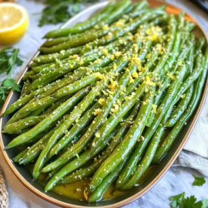 You need one pound of fresh green beans. Choose beans that are bright green and firm. Trim the ends to remove any tough parts. Washing them well helps remove dirt and grit. Dry them with a paper towel. This step helps them get crispy in the air fryer. For flavor, you will need these spices and cheese: - 1 teaspoon garlic powder - 1 teaspoon onion powder - 1/2 teaspoon paprika - Salt and pepper to taste - 1/2 cup grated Parmesan cheese These seasonings add depth and a tasty kick. The Parmesan cheese gives a rich, salty flavor that pairs perfectly with the beans. Use 2 tablespoons of olive oil. This oil helps the spices stick to the beans. It also adds a nice, rich taste. For brightness, zest one lemon. The lemon zest adds a fresh flavor that lifts the dish. It balances the savory notes, making each bite delightful. First, you need to preheat the air fryer. Set the temperature to 400°F (200°C). Let it warm up for about 5 minutes. This step helps the green beans cook evenly and get crispy. Next, wash the fresh green beans. Trim off the ends to prepare them for cooking. After washing, pat them dry with a paper towel. This helps them crisp up better in the air fryer. Now, grab a large mixing bowl. In this bowl, combine 2 tablespoons of olive oil, 1 teaspoon of garlic powder, 1 teaspoon of onion powder, and 1/2 teaspoon of paprika. Add salt and pepper to taste. Mix everything well until it forms a nice coating. Add the trimmed green beans to your bowl with the coating. Toss them well to make sure they are fully covered. Next, sprinkle 1/2 cup of grated Parmesan cheese over the green beans and toss gently again. Place the green beans in the air fryer basket in a single layer. Cook them at 400°F (200°C) for 8-10 minutes. Shake the basket halfway through cooking. This step ensures they cook evenly. They are ready when they are crispy and golden brown. Once cooked, take the green beans out and garnish them with lemon zest for added flavor. Enjoy your tasty dish! To get those green beans extra crispy, start by drying them well. After washing, use a paper towel to remove moisture. A dry bean will crisp better in the air fryer. Toss the beans with olive oil and spices. Make sure they are coated evenly. This step helps them crisp up nicely. The best cooking temperature for air frying green beans is 400°F (200°C). This high heat allows the outside to brown while keeping the inside tender. It cooks quickly, so keep an eye on them. You want a crispy texture without burning. Serve these green beans on a large platter for a stunning look. Garnish with fresh parsley for color. You can also add lemon wedges on the side. The lemon boosts the flavor and adds brightness. These beans work well as a side dish or a light snack. {{image_2}} To add a kick to your green beans, try the spicy garlic version. Just mix in red pepper flakes with the seasoning. Start with 1/4 teaspoon and adjust to your taste. This brings a nice heat that pairs well with the cheese. You can also add fresh minced garlic for extra flavor. Simply toss it in with the other spices before coating the beans. If you love fresh flavors, use herbs with your green beans. Add some dried oregano or thyme to the oil and spice mix. The herbs will give your dish a bright taste. Also, use more lemon zest or a splash of lemon juice for that zesty twist. This makes the dish feel lighter and refreshing. Parmesan cheese is great, but other cheeses can work too. Try Pecorino Romano for a stronger, saltier flavor. Grated Asiago also gives a nice twist. For a creamy option, sprinkle some mozzarella before serving. Mix and match to find your favorite flavor. Each cheese will change the taste, giving you many ways to enjoy this dish. To keep leftover green beans fresh, let them cool first. Place them in an airtight container. Store them in the fridge for up to three days. Make sure to label the container with the date. This way, you won't forget when you made them. When you’re ready to enjoy your leftovers, use the air fryer again. Set it to 350°F (175°C). Heat the green beans for about 5 minutes. This will help them regain their crispiness. You can also use a microwave, but the beans may not stay as crispy. If you want to freeze green beans, first cook them a bit. Cook until they are tender but still crisp. Then, let them cool and place them in a freezer-safe bag. Remove as much air as possible. Store them in the freezer for up to three months. When you’re ready to eat, just air fry them directly from the freezer! Yes, you can use frozen green beans. Just remember to thaw and drain them first. Frozen beans may not get as crispy but will still taste great. If you use them, cook them for a minute longer. They may need more time since they hold more moisture. Parmesan green beans pair well with many dishes. Try serving them with grilled chicken or fish. They also work great with pasta or rice. For a fun twist, add them to a salad for extra crunch. You can even serve them as a snack with dips. The green beans are done when they turn golden brown and crispy. You should shake the basket halfway through cooking. This helps them cook evenly. If you want them crispier, cook for a minute or two longer. Keep an eye on them to avoid burning. Cooking crispy green beans in an air fryer is easy and fun. We explored fresh green beans, tasty seasonings, and olive oil to enhance flavor. I shared step-by-step instructions and helpful tips for perfect texture. You can also mix in spices or herbs for variety. Remember, storing leftovers is simple, and reheating is quick. Enjoy these beans with your favorite meals! Eating healthy can be tasty, too. Get creative and try new flavors.
