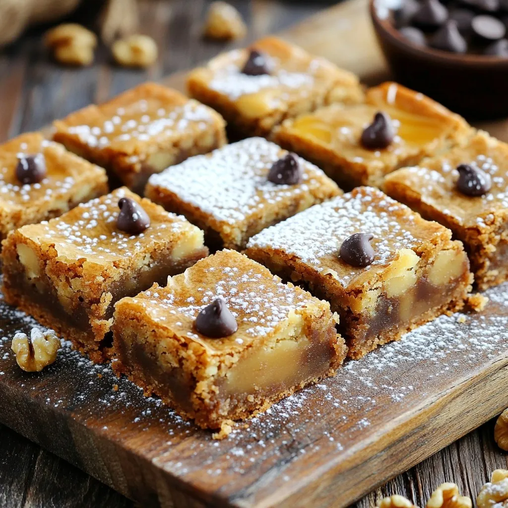 For brown butter maple blondies, you need: - 1 cup unsalted butter (2 sticks) - 1 cup packed light brown sugar - 1/2 cup granulated sugar - 2 large eggs - 2 teaspoons vanilla extract - 1 1/2 cups all-purpose flour - 1 teaspoon baking powder - 1/2 teaspoon baking soda - 1/4 teaspoon salt - 1/2 cup maple syrup These ingredients create a rich and sweet base. The brown butter gives a nutty flavor. The maple syrup adds a sweet, earthy touch. You can make these blondies your own! Consider adding: - 1/2 cup chopped walnuts - 1/2 cup chocolate chips These add-ins bring texture and more flavor. Walnuts add a crunch, while chocolate chips add sweetness. To make these blondies, gather these tools: - Medium saucepan - Large mixing bowl - Whisk - Baking pan (9x13 inch) - Parchment paper Using parchment paper makes it easy to lift out the blondies. A whisk helps mix the ingredients well. Having the right tools ensures a smooth baking process. First, set your oven to 350°F (175°C). While it warms up, take a 9x13 inch baking pan. Grease it well with butter. Then, line it with parchment paper. Make sure to leave some paper hanging over the edges. This helps you lift out the blondies later. Next, grab a medium saucepan. Add 1 cup of unsalted butter and melt it over medium heat. Keep an eye on it. Swirl the pan often. You want the butter to turn a deep golden brown. This takes about 5 to 7 minutes. It will smell nutty and great! Don’t let it burn, or it will taste bitter. Once done, remove it from the heat and let it cool for a minute. In a large bowl, mix the brown sugar and granulated sugar with the warm brown butter. Stir until it looks smooth. Then, add in 2 large eggs, one at a time. Mix well after each egg. Next, stir in 2 teaspoons of vanilla extract and 1/2 cup of maple syrup. Make sure everything is mixed well. In another bowl, whisk together 1 1/2 cups of all-purpose flour, 1 teaspoon of baking powder, 1/2 teaspoon of baking soda, and 1/4 teaspoon of salt. Gradually add this dry mix to the wet mix. Fold them together gently until just combined. If you want, you can fold in 1/2 cup of chopped walnuts and 1/2 cup of chocolate chips. Now, pour the blondie batter into the prepared pan. Spread it out evenly. Place it in the oven for 20 to 25 minutes. Check with a toothpick in the center. If it comes out with a few moist crumbs, they are done! Let the blondies cool in the pan for about 10 minutes. Use the parchment paper to lift them out. Place them on a wire rack to cool completely before cutting. Enjoy your fresh and flavorful treat! To make brown butter, start with unsalted butter. Place it in a medium saucepan over medium heat. Stir it gently as it melts. Watch it closely for about 5-7 minutes. You want it to turn deep golden brown. You will smell a rich, nutty aroma. Remove it from the heat right away. This step adds a great flavor to your blondies. Be careful, as it can burn quickly. If you see dark bits, you’ve gone too far! Always mix the sugars with warm brown butter first. This helps them dissolve better. Add eggs one at a time and mix well each time. This gives a smooth batter. For dry ingredients, whisk them in a separate bowl. Then, fold them into the wet mixture slowly. Don’t overmix! A few lumps are okay. This keeps your blondies soft and chewy. If you add extras like nuts or chocolate chips, fold them in at the end. Check your blondies around 20 minutes of baking. Insert a toothpick in the center. If it comes out with a few moist crumbs, they are done! If it comes out wet, bake for a few more minutes. The edges should look set and slightly pull away from the pan. They will continue to cook a bit after you remove them. Let them cool for about 10 minutes in the pan. This helps them firm up before cutting. {{image_2}} You can choose between chocolate chips or walnuts for your blondies. Using chocolate chips adds a sweet and creamy touch. They melt into the batter, creating gooey bites. On the other hand, walnuts bring a nice crunch and nutty flavor. You can also use both for a mix of tastes and textures. When you make this choice, think about what you enjoy more! Feel free to experiment with other flavors! Adding a pinch of cinnamon or nutmeg can elevate your blondies. You can also use almond or maple extract for a twist. These flavorings blend well with the brown butter and maple syrup. Just be careful not to overpower the dish. A little goes a long way in making each bite special. If you want vegan blondies, replace the eggs with flaxseed meal or applesauce. Use a plant-based butter to keep the rich taste. For gluten-free options, switch to almond flour or a gluten-free blend. You can still enjoy the same great taste while meeting dietary needs. These adaptations allow everyone to enjoy this tasty treat! To keep your brown butter maple blondies fresh, store them in an airtight container. You can place them at room temperature for up to three days. If you want them to last longer, refrigerate them. Just remember to let them cool first before sealing. This keeps the blondies moist and tasty. You can freeze blondies for up to three months. First, cut them into squares. Then, wrap each piece in plastic wrap. Place the wrapped blondies in a freezer-safe bag. When you're ready to enjoy them, take out what you need. Let them thaw in the fridge overnight. You can also leave them out at room temperature for a few hours. To reheat blondies, preheat your oven to 350°F (175°C). Place the blondies on a baking sheet. Heat them for about 5 to 10 minutes. This brings back their soft texture and warm flavor. If you want a quicker option, microwave them for about 10 to 15 seconds. Just be careful not to overheat them, or they may dry out. Enjoy your delicious treat! Yes, you can use salted butter. It will add a bit of saltiness. This can enhance the flavor. Just skip adding extra salt from the recipe. Check the blondies at 20 minutes. Insert a toothpick into the center. If it comes out with a few moist crumbs, they are done. If the toothpick has wet batter, bake for a few more minutes. You can use honey or agave syrup as a substitute. They will add sweetness but change the flavor slightly. If you want a similar taste, try using a maple-flavored syrup. Homemade blondies stay fresh for about a week. Store them in an airtight container at room temperature. If you want them to last longer, freeze them. They can stay good for up to three months in the freezer. Baking brown butter maple blondies is simple and fun. We covered key ingredients, steps, and tips. You can customize them to fit your taste. Remember to use the right tools for great results. Don't forget to store or freeze them for future snacks. With these steps, you’ll create blondies that impress friends and family. Enjoy every bite of these tasty treats and have fun baking!