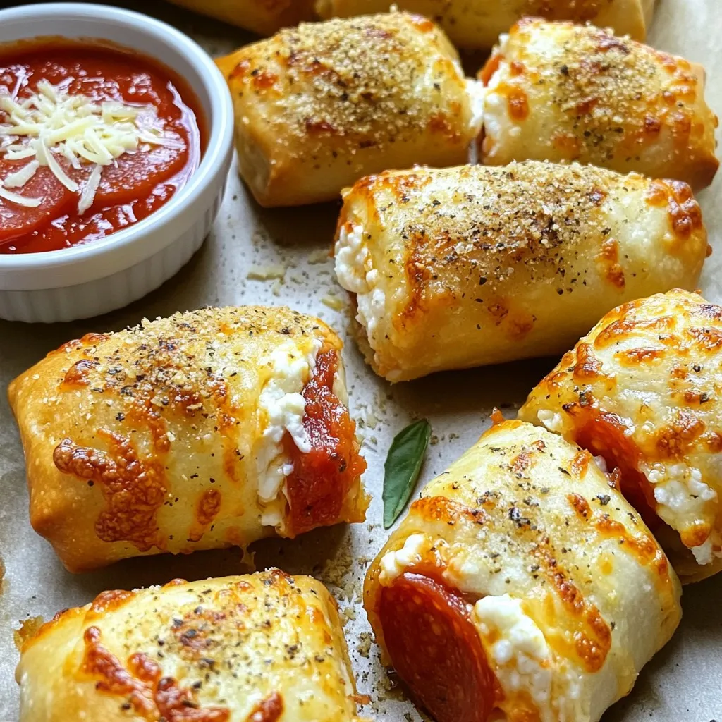 Crispy Air Fryer Pizza Rolls Easy Snack Recipe