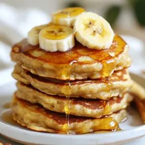 - 1 large ripe banana - 1 cup rolled oats - 1 cup milk (dairy or non-dairy) These three simple ingredients make the best pancakes. First, you need a large ripe banana. The ripeness adds sweetness and flavor. Next, grab one cup of rolled oats. These oats give the pancakes a nice texture and help bind the mix. Finally, choose one cup of milk. You can use regular milk or any non-dairy option like almond or oat milk. This mix is not just easy; it is also healthy. You get good carbs, fiber, and natural sweetness. Plus, it&rsquo;s quick to make! You can whip up breakfast in about 15 minutes. You don&rsquo;t need fancy tools or hard-to-find items. Just a blender, a skillet, and your ingredients. Now that you have the ingredients ready, you can move on to the next steps in making your delicious pancakes. Enjoy your cooking adventure! {{ingredient_image_1}} - Step 1: Blend the ingredients Start by placing one large ripe banana, one cup of rolled oats, and one cup of milk in a blender. Blend these until the mixture turns smooth. The goal is to reach a pancake batter consistency. You want it thick but pourable. - Step 2: Preheat the skillet While blending, preheat a non-stick skillet over medium heat. Lightly grease it with cooking spray or a small amount of oil. This helps prevent sticking and gives a nice golden color. - Step 3: Pour and cook the pancakes Once the skillet is hot, pour about 1/4 cup of batter onto it for each pancake. Cook for 2 to 3 minutes. Watch for bubbles to form on the surface; this shows they&rsquo;re ready to flip. - Step 4: Flip and finish cooking Gently flip each pancake and cook for another 1 to 2 minutes. Look for a golden brown color and make sure they are cooked through. Remove them from the skillet and repeat with the rest of the batter. Adjust the heat if needed to ensure even cooking. To make the best three-ingredient banana oat pancakes, focus on the batter. You want it smooth and thick. If it's too runny, add a bit more oats. If too thick, add a splash more milk. This helps create a nice fluffy texture. Next, pay attention to the cooking temperature. Start at medium heat. If the pancakes brown too fast, lower the heat a bit. Cooking them slowly helps them cook through without burning. When it comes to flipping, wait for bubbles to form on the surface. This shows they are ready. Use a spatula to flip gently. If they break, don&rsquo;t worry. Just press the batter back together and keep cooking. These pancakes shine with toppings. Slice fresh bananas on top for extra sweetness. A drizzle of honey or maple syrup adds more flavor. A sprinkle of cinnamon gives a warm touch. For a complete meal, pair these pancakes with yogurt or a side of berries. This adds protein and freshness. You can also serve with nuts for crunch and healthy fats. Enjoy your meal! Pro Tips Use Overripe Bananas: The riper the banana, the sweeter and more flavorful your pancakes will be. Look for bananas with brown spots for the best results. Adjust Consistency: If the batter is too thick, you can add a little more milk to reach your desired consistency. For thicker pancakes, reduce the milk slightly. Don't Overmix: Blend just until combined. Overmixing can lead to tough pancakes. A few lumps are okay! Keep Them Warm: To keep pancakes warm while you cook the rest, place them on a plate in a preheated oven at 200&deg;F (93&deg;C) until ready to serve. {{image_2}} You can make these banana oat pancakes even better. Adding spices can change the taste. Try mixing in a bit of cinnamon. It gives a warm flavor that pairs well with banana. You can also add a splash of vanilla extract for more sweetness. If you love chocolate, throw in some chocolate chips. They melt and add a rich taste. Nuts also work great. Chopped walnuts or pecans give a nice crunch. This adds texture and flavor to your pancakes. If you want to make these pancakes vegan, it's easy. You can use almond milk or oat milk instead of regular milk. This keeps the recipe plant-based and tasty. You can also skip the milk altogether. Just mash the banana well and use a bit of water to thin the batter. For gluten-free options, rolled oats can be a concern. Look for oats labeled gluten-free. This ensures no gluten contamination. These pancakes can fit into many diets while still being delicious. To keep your pancakes fresh, store them well. - Refrigeration guidelines: Place leftover pancakes in an airtight container. They last up to 3 days in the fridge. If you notice any moisture, use a paper towel to absorb it. This helps prevent sogginess. - Freezing for future meals: For longer storage, freeze the pancakes. Stack them with parchment paper in between. Then place the stack in a freezer-safe bag. They can stay good for up to 2 months. When you want to enjoy your pancakes again, reheating is simple. - Best methods for reheating pancakes: The microwave is quick and easy. Heat each pancake for about 20-30 seconds. If you want them warm and crispy, use a skillet. Heat them on medium for about 1-2 minutes on each side. This gives you that fresh-off-the-griddle taste! Can I make these pancakes without milk? Yes, you can! If you want to skip the milk, use water or a plant-based milk. The pancakes will still taste great. Just blend the banana and oats with your chosen liquid. How can I make the pancakes fluffier? To make fluffier pancakes, use an extra ripe banana. You can also add a spoonful of baking powder. This helps the pancakes rise and become light. What can I use instead of banana? If you don&rsquo;t have bananas, try using applesauce or even pureed pumpkin. Both options work well and add natural sweetness to your pancakes. Are these pancakes suitable for a gluten-free diet? Yes, they can be gluten-free! Just make sure to use gluten-free rolled oats. These oats will keep your pancakes safe for those avoiding gluten. What is the calorie count for one serving? One serving of these pancakes has about 200 calories. This count can change based on your toppings or any added ingredients. This blog post covered a simple pancake recipe with just a banana, oats, and milk. You learned how to prepare, cook, and store these pancakes. Remember to adjust cooking times and explore flavors with spices or toppings for your taste. You can easily modify them for various diets, too. Enjoy fluffy pancakes any day by using the tips and tricks shared. Now, whip up these delicious pancakes and make breakfast fun!